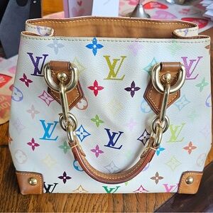 Vintage Louis Vuitton Multicolor Audra Monogram Women's Bag